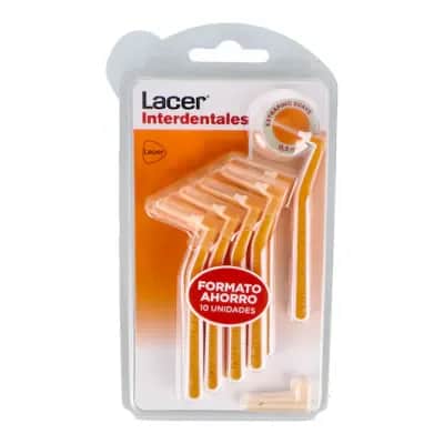 Cepillo Interdental Lacer Extrafino Naranja