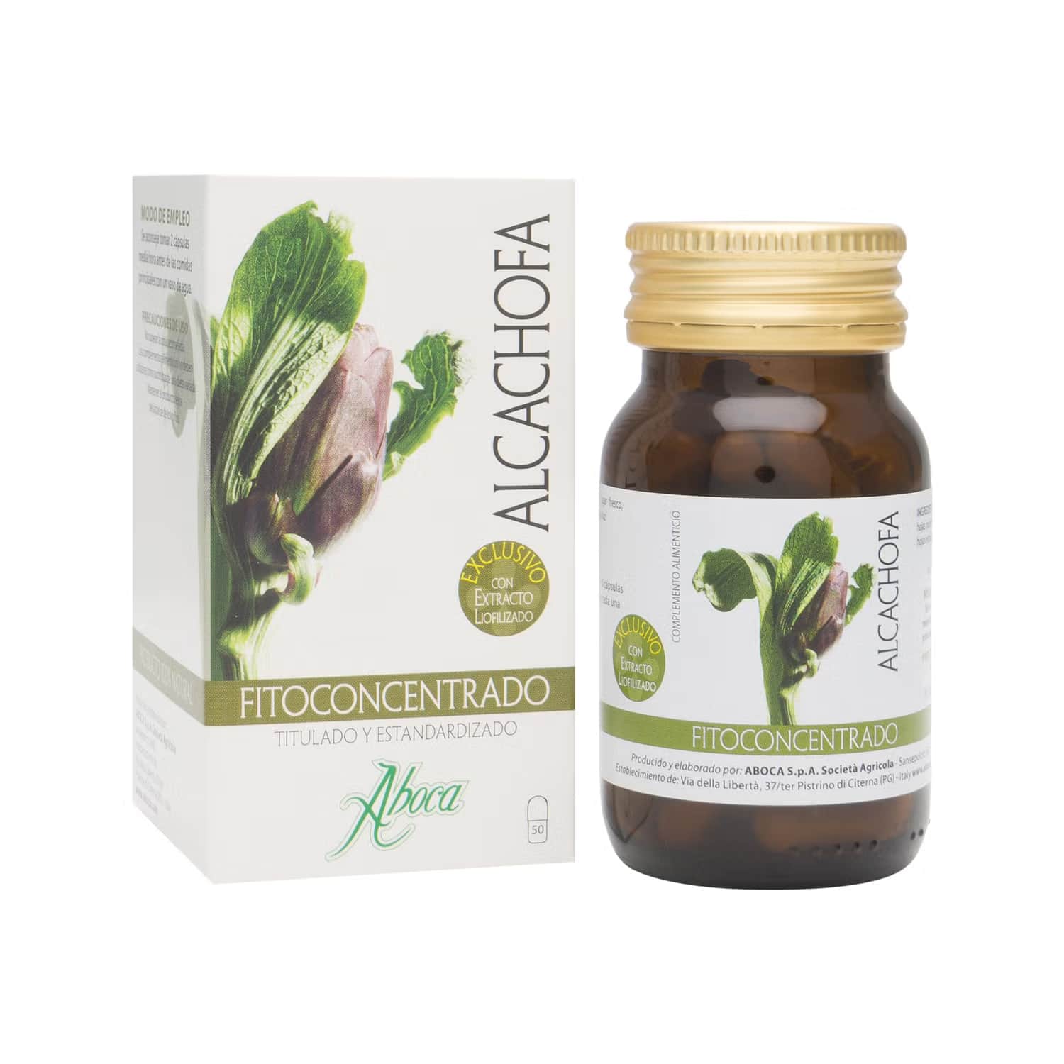 Aboca Fitoconcentrado alcachofa 50 cápsulas