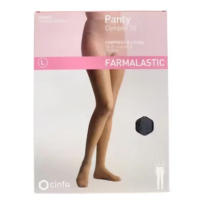 Panty Farmal Lig-70 Negro T/EG | Compresión