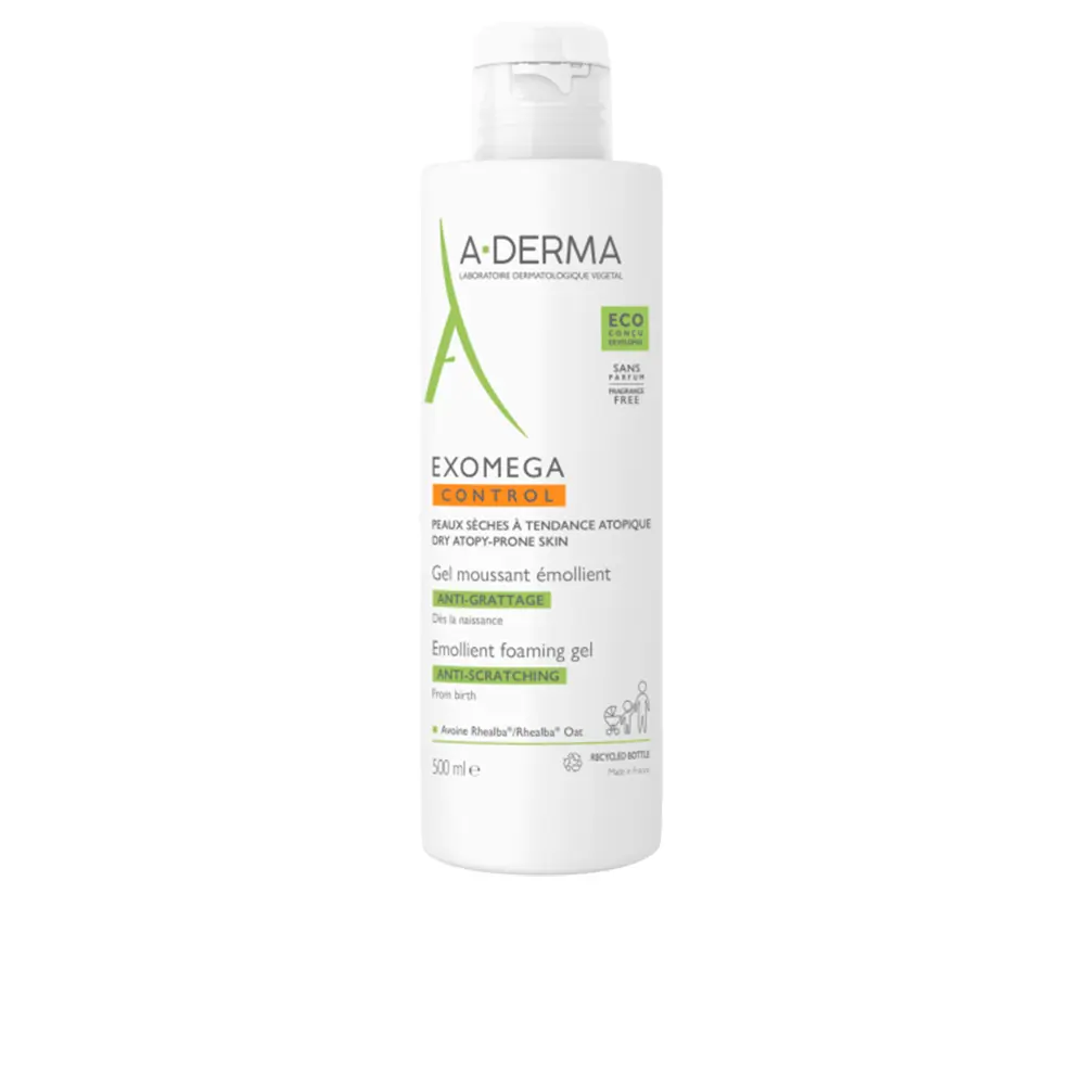 A-Derma Exomega Control Gel Limpiador - Eczema Atópico 500ml
