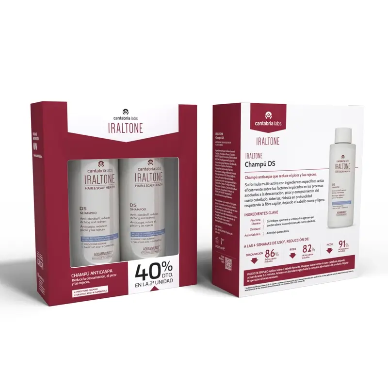 Iraltone Pack Champu Anticaspa Ds 200 ml