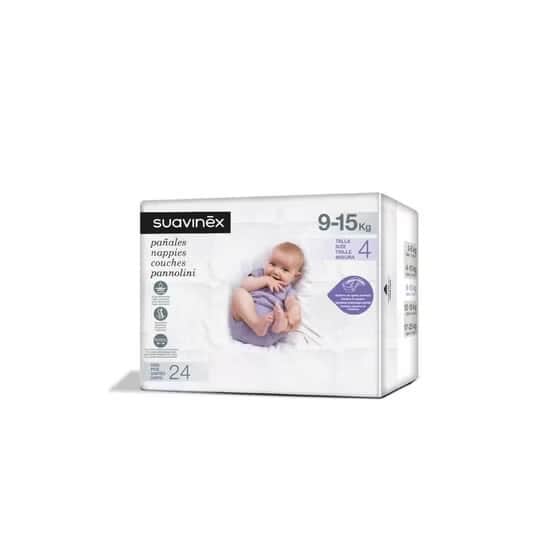 Suavinex Pañales T-4 9-15kg 24uds